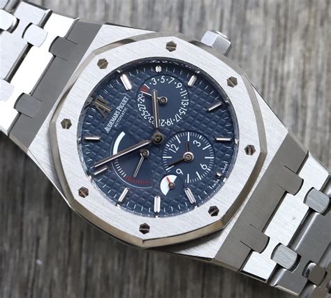 audemars piguet royal oak dual time 39mm silver dial|audemars royal oak price.